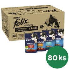 Felix Fantastic Multipack masové receptury v želé 80x 85 g
