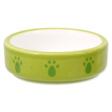 Small Animal keramická miska pro křečky zelená 8,5 cm