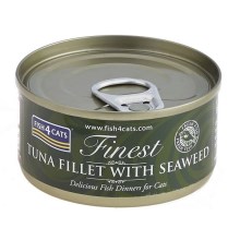 Fish4Cats Finest konzerva s tuňákem a mořskými řasami 70 g