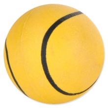 Trixie míč mechová guma MIX barev 6 cm