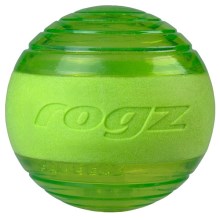 Rogz Squeekz míček pro psy zelený 6,4 cm