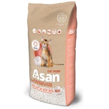 Asan Cat Pure podestýlka 42 l/8 kg