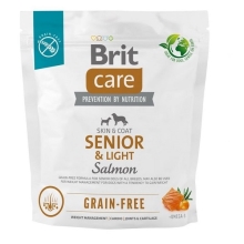 Brit Care Dog Grain-free Senior & Light Salmon 1 kg