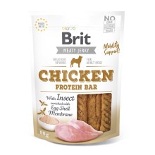 Brit pamlsky Jerky Chicken with Insect Protein Bar 80 g