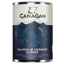 Canagan Dog konzerva losos a sleď 400 g