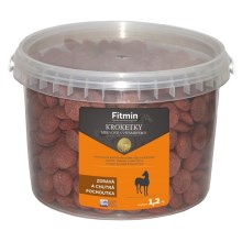 Fitmin Horse Kroketky mrkev+vitamín E 1,2 kg