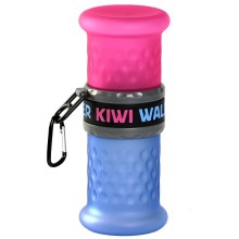 Kiwi Walker cestovní láhev modro-růžová 750 ml