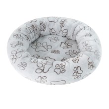 O'lala Pets Amélie De luxe pelíšek pro psy a kočky 60 cm šedý