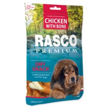 Pochoutka Rasco Premium kosti obalené kuřecím masem 80 g