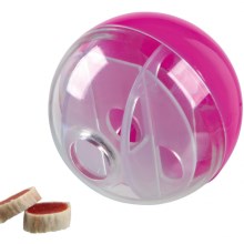 Trixie míček na pamlsky pro kočky MIX barev 5 cm