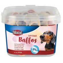 Trixie Soft Snack Baffos hovězí/dršťky kelímek 140 g