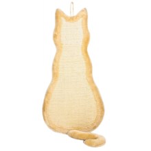 Trixie závěsné škrabadlo ve tvaru kočky béžové 69 cm