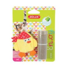 Zolux plnící hračka Pirate s catnipem žlutá