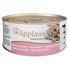 Applaws konzerva Cat Tuna Fillet & Prawn 70 g