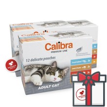 Calibra Cat Multipack kapsiček Adult 12 ks