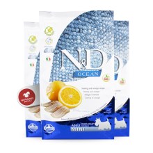 N&D Ocean Dog Grain Free Adult Mini Herring & Orange 2,5 kg 