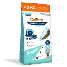 Calibra Dog Expert Nutrition Sensitive Salmon 12+2 kg ZDARMA