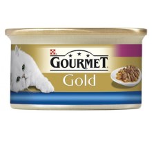 Gourmet Gold konzerva s mořskými rybami v omáčce se špenátem 85 g