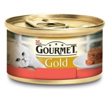 Gourmet Gold konzerva Savoury Cake s hovězím a rajčaty 85 g