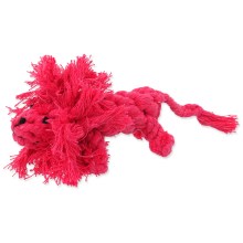 Dog Fantasy hračka splétaný lev MIX barev 17 cm