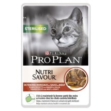 Pro Plan Cat Sterilised kapsička hovězí 85 g