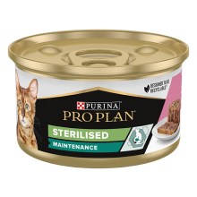 Pro Plan Cat Sterilised Maintenance tuňák a losos v paštice 85 g