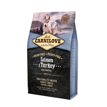 Carnilove Dog Salmon & Turkey for Puppies 4 kg