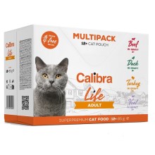 Calibra Cat Life Multipack kapsiček Adult 12x 85 g