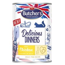 Butcher's Cat Delicious kousky kuřecího v želé 400 g