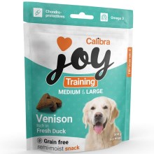 Calibra Joy Dog Training Snacks Medium & Large Venison & Fresh Duck 300 g