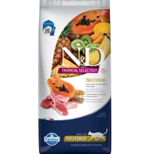 N&D Tropical Selection Cat Neutered Lamb 10 kg