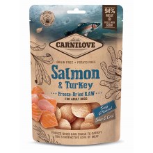 Carnilove Dog Raw Freeze-Dried Snacks Salmon & Turkey 60 g