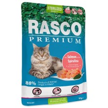 Rasco Sterilized kapsička Salmon and Spirulina 85 g