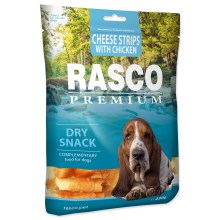 Pochoutka Rasco Premium proužky sýru obalené kuřecím masem 230 g