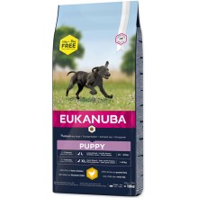 Eukanuba Puppy Large Breed 15+3 kg ZDARMA