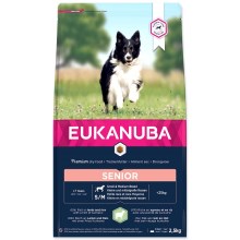 Eukanuba Senior Small & Medium Breed Lamb 2,5 kg