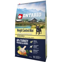 Ontario Adult Mini Weight Control Turkey & Potatoes 6,5 kg