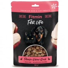 Fitmin Dog & Cat For Life Freeze Dried Duck 30 g 
