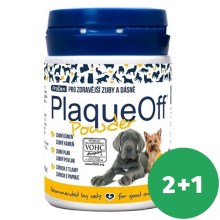 PlaqueOff Powder 60 g SET 2+1 ZDARMA 