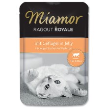 Kapsička Miamor Ragout Royale Kitten drůbeží v želé 100 g