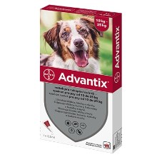 Advantix spot-on pro psy 10-25 kg SET 2x 2,5 ml