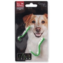 Dog Fantasy plastový háček na klíšťata (2 ks)
