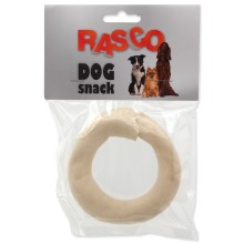 Pochoutka Rasco Dog kruh buvolí bílý 8,9 cm