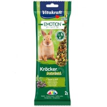 Vitakraft Tyčinky Emotion Kracker Herbal pro králíky 112 g