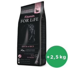 Fitmin Dog For Life Duck & Rice 14 kg