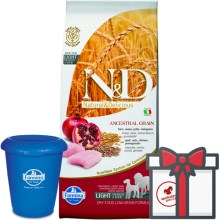 N&D Ancestral Grain Dog Light M/L Chicken & Pomegranate 12 kg