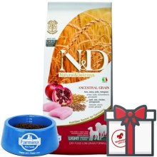 N&D Ancestral Grain Dog Light M/L Chicken & Pomegranate 12 kg