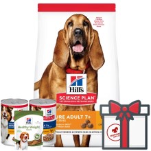 Hill's SP Dog Adult 7+ Mature Light Medium Chicken 14 kg
