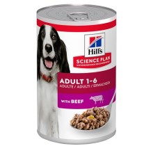 Hill's SP Dog Adult Beef konzerva 370 g