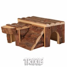 Dřevěný domek Luka pro křečka 14x7x14 cm Trixie